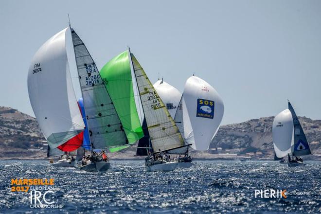 Guy Claeys and his crew on the JPK 10.10 Expresso 2 leads IRC Four to victory and to the overall IRC European Championship title ©  Pierik Jeannoutot